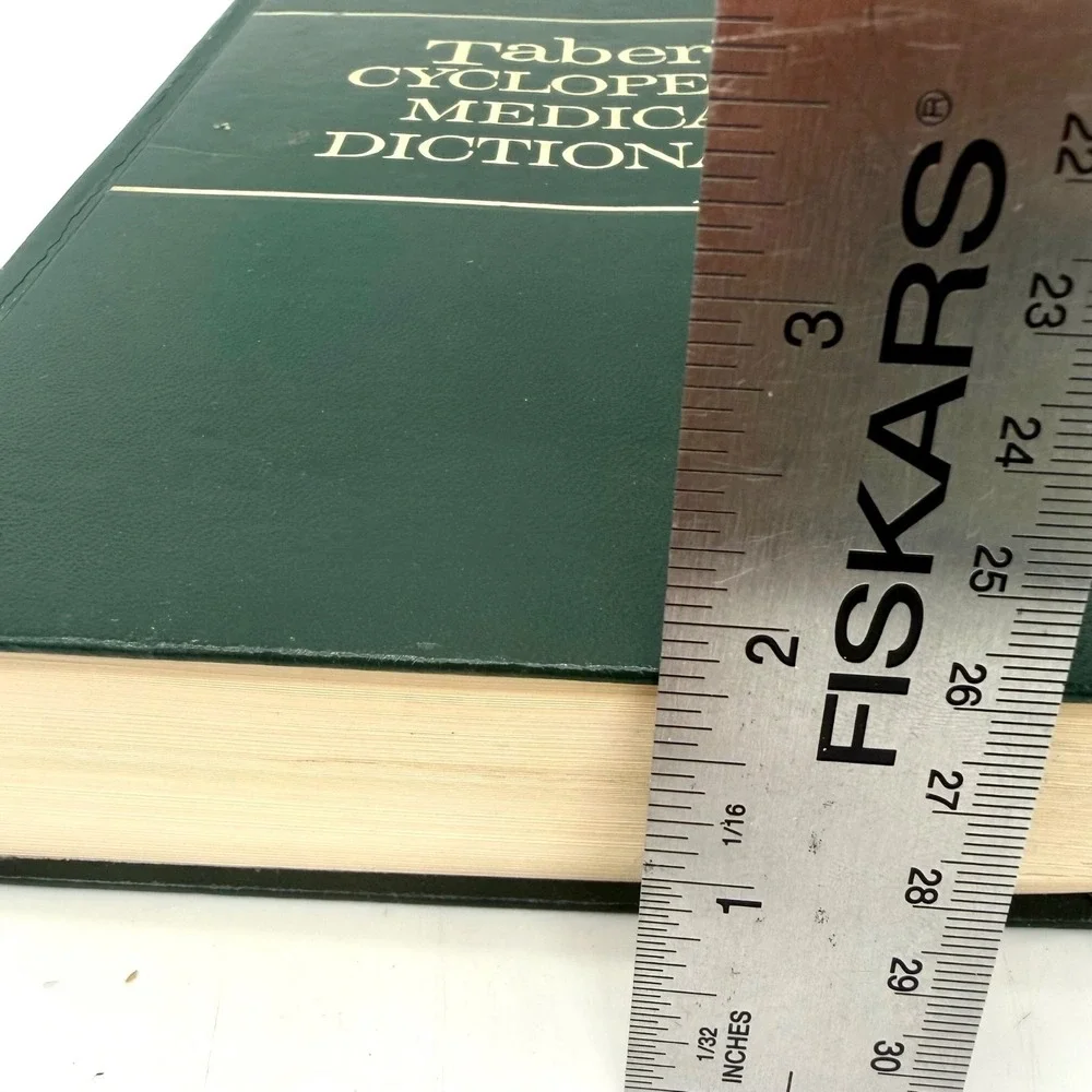 Tabers Cyclopedic Medical Dictionary 12th Edition Illustrated 1974 Thumb Indexed